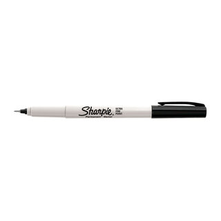 Sharpie Ultra Fine Point Permanent Marker Black Box 12 (37121)