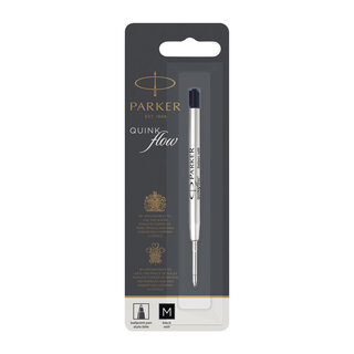 Parker Quinkflow Ballpoint Pen Refill Medium Black