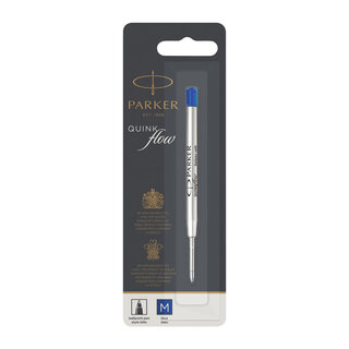 Parker Quinkflow Ballpoint Pen Refill Medium Blue