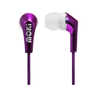 Moki Metallics Earphone - Pink