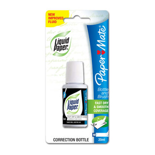 Paper Mate LP Correct Fluid 20ml Bx12