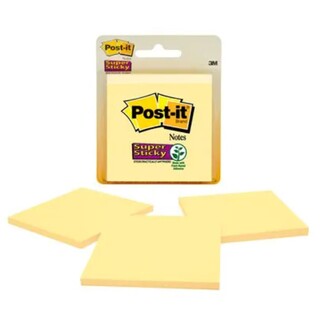 Post-It S S Note 3321-SSCY Pk3 Bx6