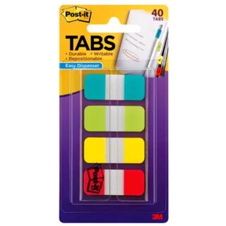 Post-It Tab 15mm 676-ALYR Pk40 Bx6