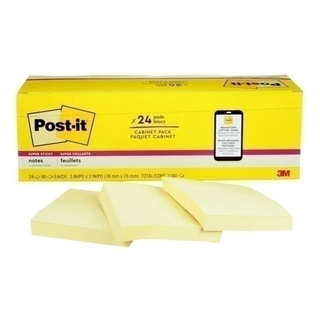 Post-It SS Notes 654-24SSCP Pk24