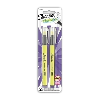 Sharpie C/V Hiltr Stk Ylw Pk2 Bx6