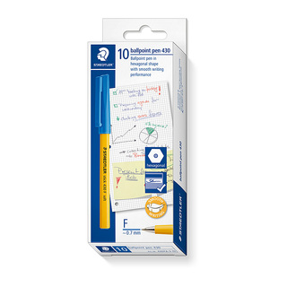 Staedtler Ballpoint430 Fn Blu Bx10