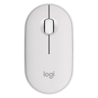 Logitech M350S Pebble Mouse 2 (Tonal White)