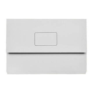 Marbig Slimpick Foolscap Document Wallet Grey