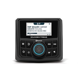 EcoXgear Marine AM/FM/Bluetooth Digital Media Player Gauge Radio