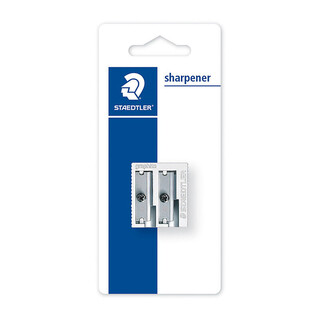 Staedtler Metal Dbl Sharpener Bx20