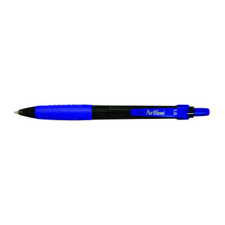 Artline Ikonic 8410 Ballpoint Retract Grip Blu Bx12