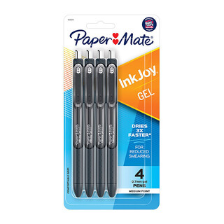 Paper Mate InkJoy Gel .07 Blk Pk4 Bx6