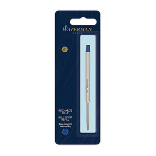 Parker Waterman BP Refill Med Blu Pk1