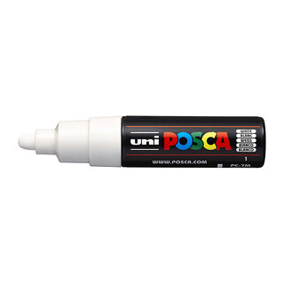 Posca Paint Marker Bold Bullet White