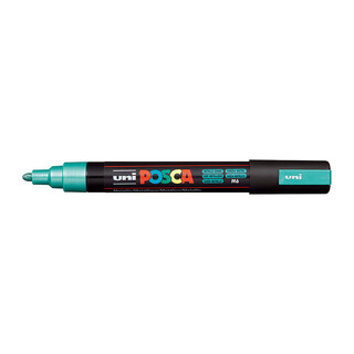 Posca PC-5M Med Blt Metl Grn