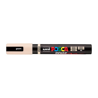Posca Medium Brush Tip Beige