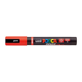 Posca Medium Brush Tip Red