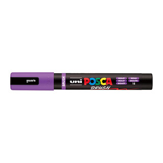 Posca Medium Brush Tip Violet