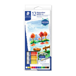 Staedtler W/colour Paint Asst Bx12