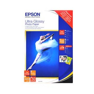 Epson 4" x 6" Ultra Glossy Photo Paper - 50 Sheets (300gsm)