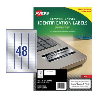 780 Stk Selbstklebende 45,7x21,2 mm imprägnierte WEIßE Etiketten Permanent Stark klebend Adressetiketten Etikettenformat für Laserdrucker und Laserkopierer 