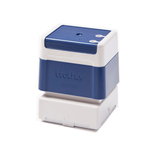 Brother 40 x 40mm Blue Stamp (PR4040E6P)