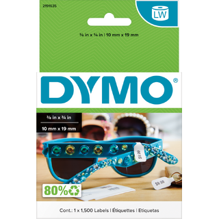 Dymo LW Price Tag Labels 2UP